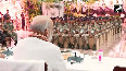 Home Minister Amit Shah interacts with Force commanders and Commandos in Raipur