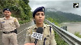 Massive landslide triggered by rainfall near Pandoh Dam blocks at Chadigarh- Manali National Highway