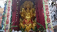 45ft Eco-Friendly Ganesh idol made from natural materials installed in Warangal, Telangana