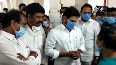 Visakhapatnam gas leak CM Jagan Mohan Reddy meets victims at hospital