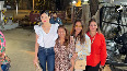Shamita Shetty snapped with girl gang in town