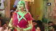 Hema Malini performs at Sri Radha Raman Temple on Hariyali Teej