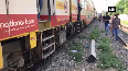 Double Decker train coaches derailed in UP s Moradabad