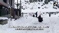 Heavy snowfall hampers Kargil, roads blockedclearing operations initiated