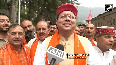 HP Lok Sabha Elections 2024 Pushkar Singh Dhami holds election campaign in Shimla