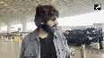 Kartik Aryan seen in a different style at the airport