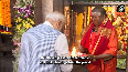 PM offers prayers at Sri Ujjaini Mahakali Temple in Hyderabad