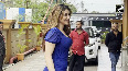 Urvashi Rautela stuns in blue bodycon dress