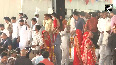 Madhya Pradesh Chief Minister Mohan Yadav attends mass wedding ceremony, blesses newly weds