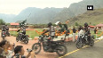 Indian soldiers complete motorcycle expedition to mark 20 years of Kargil War