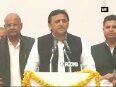 Akhilesh Yadav lays foundation stone of Samajwadi Purvanchal Expressway