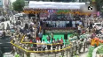 Telangana CM KCR participates in mass recital of National Anthem in Hyderabad