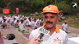 NDRF-trained stray dog steals spotlight at Udhampur yoga session