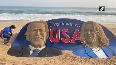 Watch Puri sand artist wishes US President Joe Biden and VP Kamala Harris.mp4