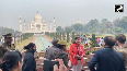 Former Moldovan PM Natalia Gavrilita visits Taj Mahal