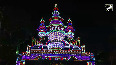 Festive lights illuminate Kolkata ahead of Diwali and Kali puja