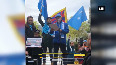 World Uyghur Congress, Tibetans and Hongkongers protest in Brussels against Chinese repression