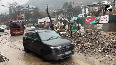 Heavy rains, flash floods wreak havoc in Kullu, several vehicles washed away