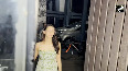 'Dhadak 2' actress Tripti Dimri looks very cute in a green printed dress