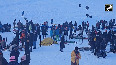 Tourists flock to Gulmarg to celebrate New Year amid winter charm