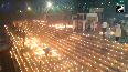 11 lakh earthen lamps lit up in Chitrakoot on Ram Navami