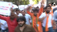 Mumbai BJYM protests against NCP leader Jitendra Awhad s alleged derogatory remarks on Sanatan Dharma Hindutva