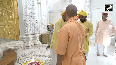 UP CM Yogi offers prayers at Ram Janambhoomi temple in Ayodhya