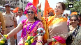 Urmila Matondkar celebrates Gudi Padwa in Mumbai
