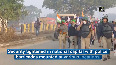 Farmers' tractor rally proceeds from Singhu Border
