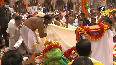CM Yogi Adityanath installs Maa Annapurna idol at Kashi Vishwanath Temple in Varanasi