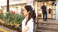 Janhvi Kapoor spotted outside a gym in Mumbai
