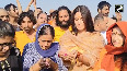 Katrina Kaif takes holy dip at Triveni Sangam in Prayagraj