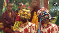 Tibetan Buddhists perform Lama dance to celebrate Guru Padmasambhava s birthday