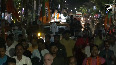 Tripura CM Manik Saha holds roadshow in Kolkata in support of BJP LS candidate Tapas Roy