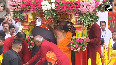 Jagannath Rath Yatra 2024 Gujarat CM Bhupendra Patel arrives at Jagannath Temple