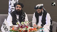 FM Muttaqi faces tough questions from journalists over curbs on women rights under Taliban rule