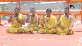 Yogi performs 'poojan' of Garbhagriha at Ram Mandir
