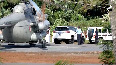 Video: Helipad Sinks As President Murmu's Chopper Lands in Kerala