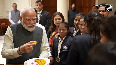 PM Modi shares sweets with World Champions as he meets Indian Women s Blind Cricket Team