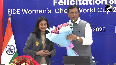 Sports Minister Mansukh Mandaviya felicitates Divya Deshmukh for becoming India s 88th Grandmaster