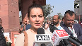 Congress party has always been anti-women Kangana condemns opp n for diluting Vande Mataram