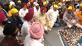 Rajasthan CM Bhajanlal Sharma offers prayers at a Gurudwara on occasion of Guru Nanak Jayanti