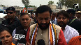 Haryana CM Nayab Saini attends Vijay Sankalp rally to support BJP candidate Banto Kataria in Ambala