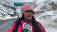 Watch Magical snowfall at Rohtang Pass! 