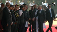 German Chancellor Olaf Scholz receives Ceremonial Reception at Rashtrapati Bhavan
