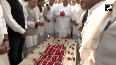 Congress President Mallikarjun Kharge pays tribute to Maulana Abul Kalam Azad