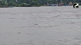 Vishram Ghat and other ghats submerged after water level of Yamuna River rises in UPs Mathura