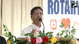 Tripura CM Manik Saha attends a blood donation camp at CRPF Growth Centre in Agartala