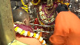 UP CM Yogi Adityanath offers prayers at Vindhyachal Temple in Mirzapur