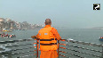 CM Yogi Adityanath traveled by boat in Varanasi, will be included in the story